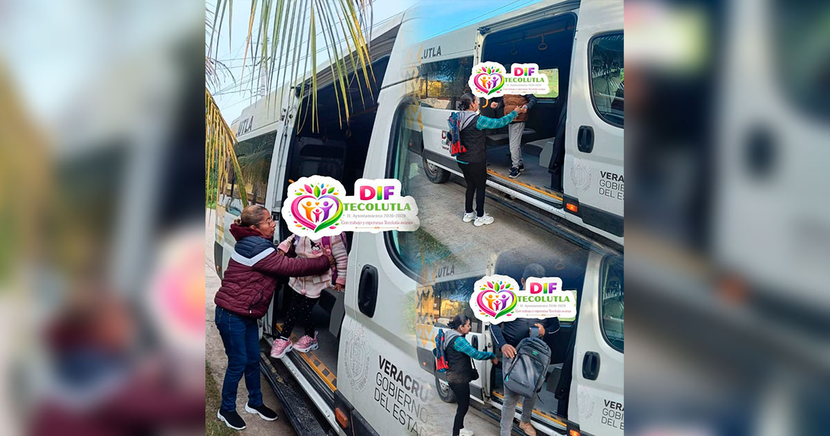 DIF garantiza el traslado escolar DIF garantiza el traslado escolar