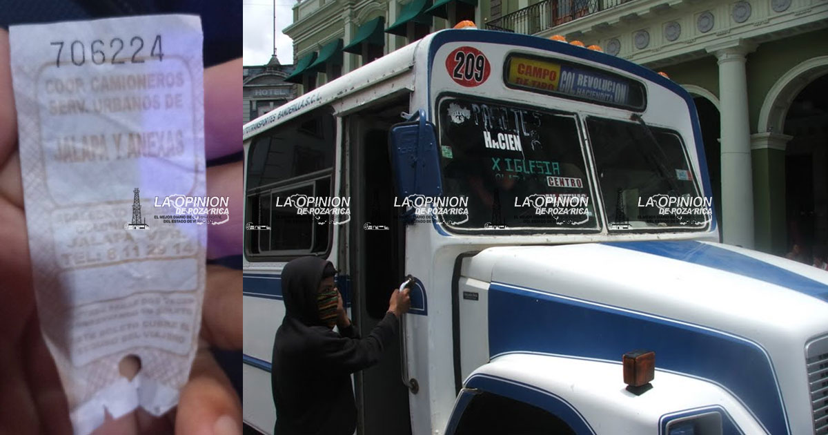 Aumento al transporte público solo aplica en Xalapa: Rocío Nahle Aumento al transporte público solo aplica en Xalapa: Rocío Nahle