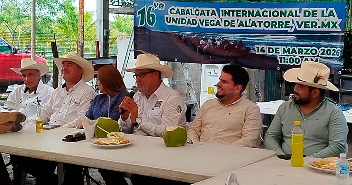 Confirman Cabalgata Internacional de la Unidad Vega de Alatorre para el 14 de marzo Confirman Cabalgata Internacional de la Unidad Vega de Alatorre para el 14 de marzo