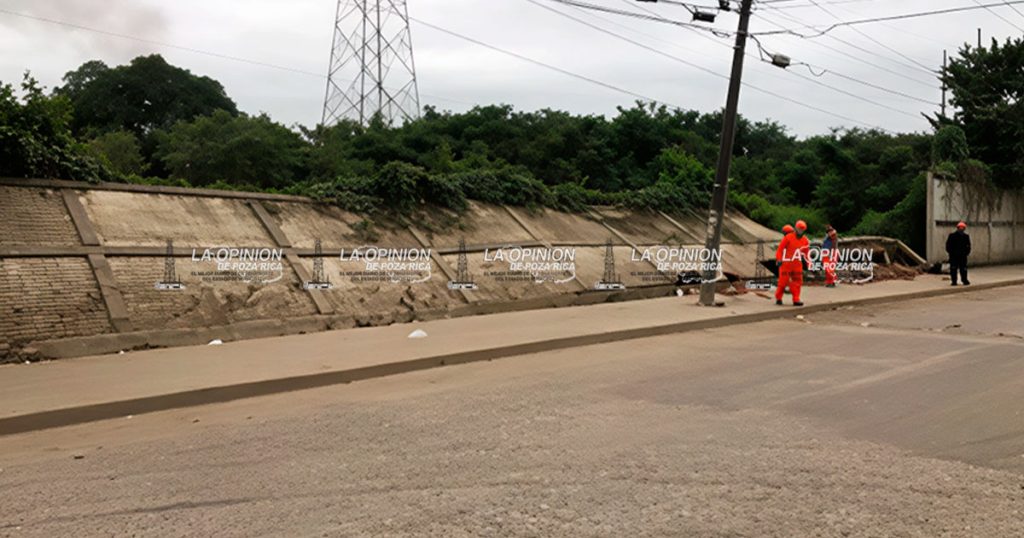 Omisión prolongada por Pemex, ante barda peligrosa Omisión prolongada por Pemex, ante barda peligrosa