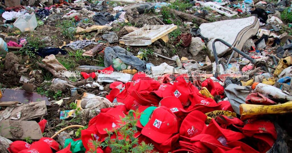 Basurero provisional afecta espacio deportivo en el Campo "Pepe Soto" Basurero provisional afecta espacio deportivo en el Campo "Pepe Soto"