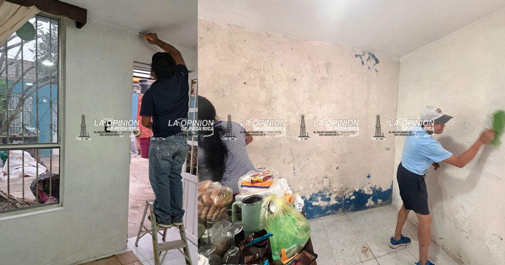 Rotary Pinta Poza Rica llega a colonias afectadas por la inundación Rotary Pinta Poza Rica llega a colonias afectadas por la inundación
