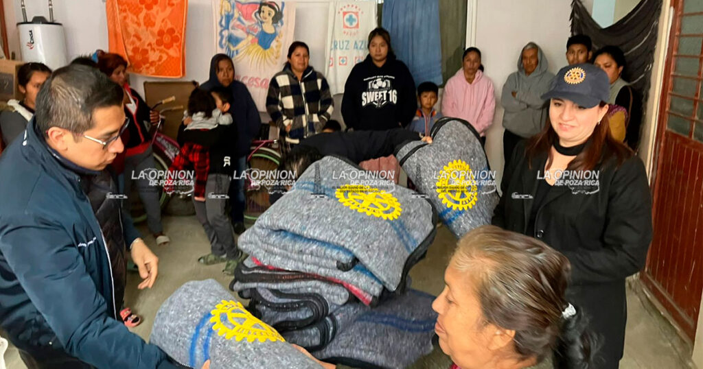 Ante el frío, cobertores para familias vulnerables Ante el frío, cobertores para familias vulnerables