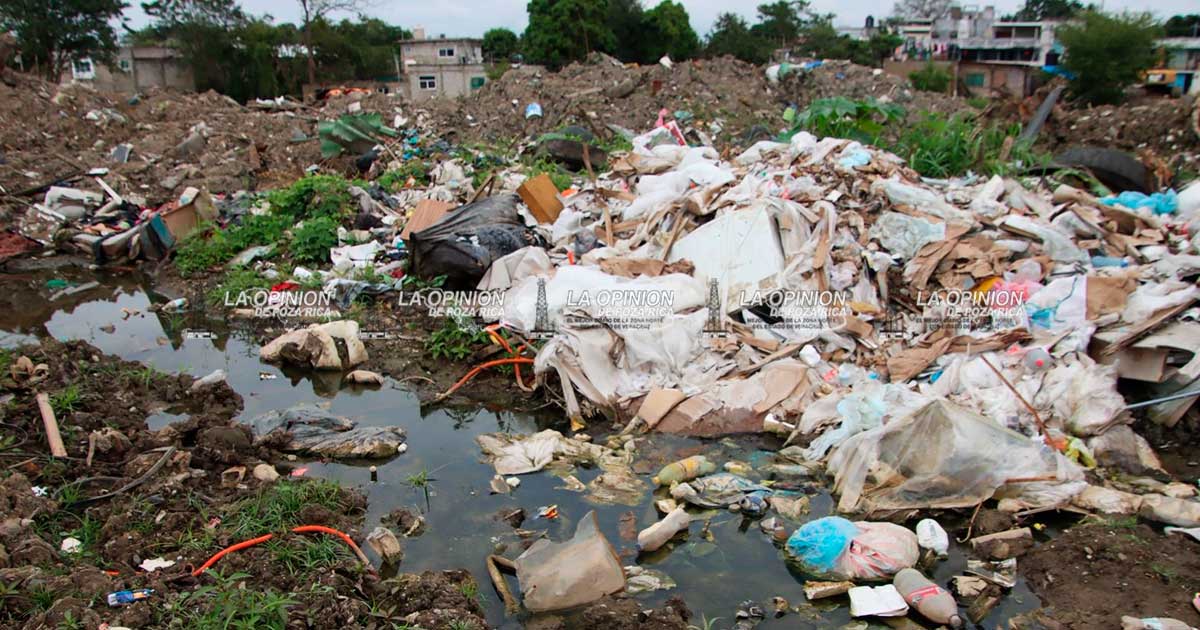 Basurero provisional afecta espacio deportivo en el Campo "Pepe Soto" Basurero provisional afecta espacio deportivo en el Campo "Pepe Soto"