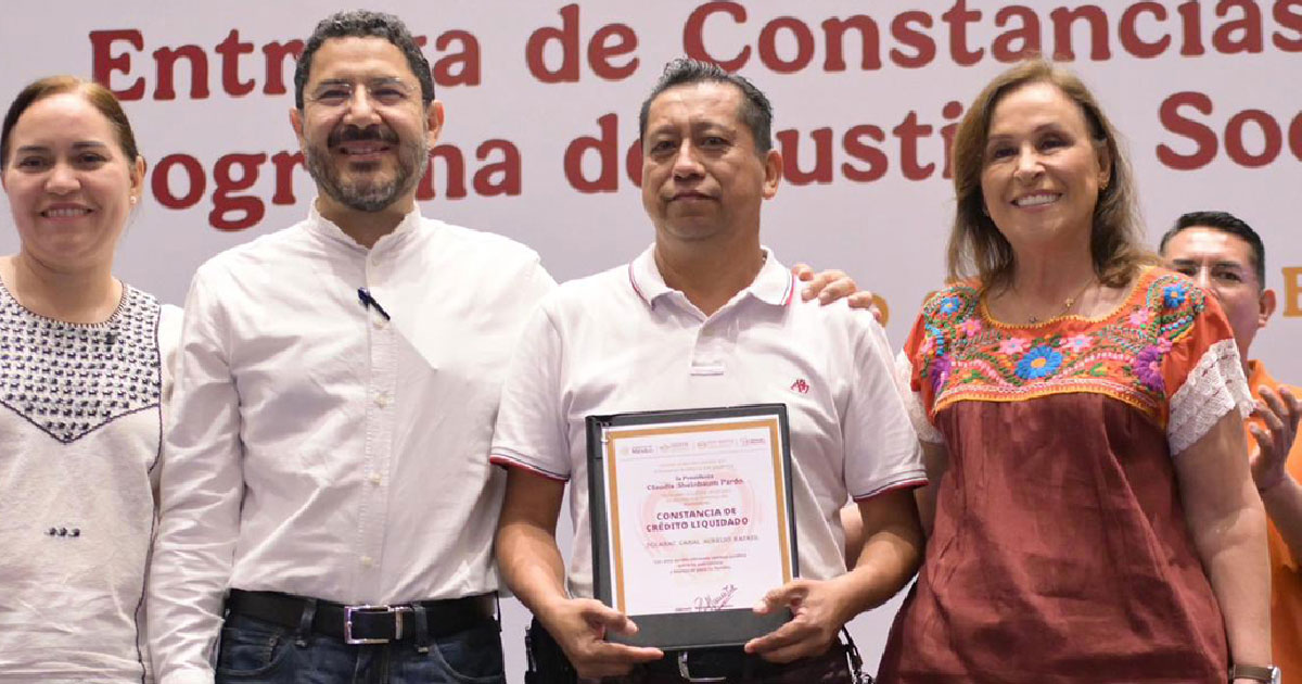 Veracruz es ejemplo nacional en el pago de la deuda del ISSSTE y avanza en justicia social con FOVISSSTE: Rocío Nahle Veracruz es ejemplo nacional en el pago de la deuda del ISSSTE y avanza en justicia social con FOVISSSTE: Rocío Nahle