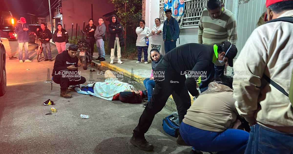 Arrollan a Biker’s; uno con fractura expuesta Arrollan a Biker’s; uno con fractura expuesta