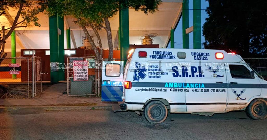 PORTERO TERMINÓ EN EL HOSPITAL