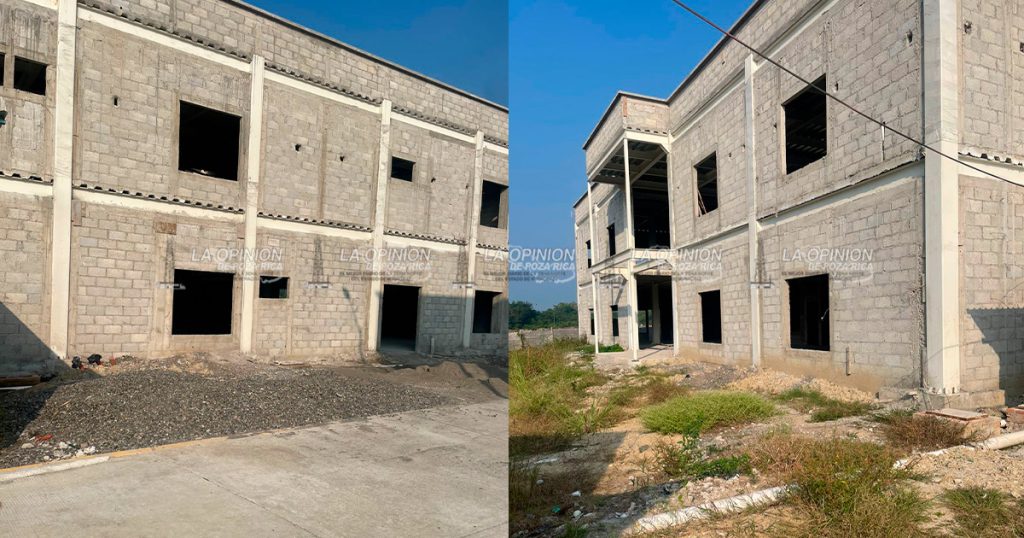 Paran trabajos de la última etapa de Ciudad Judicial Poza Rica Paran trabajos de la última etapa de Ciudad Judicial Poza Rica