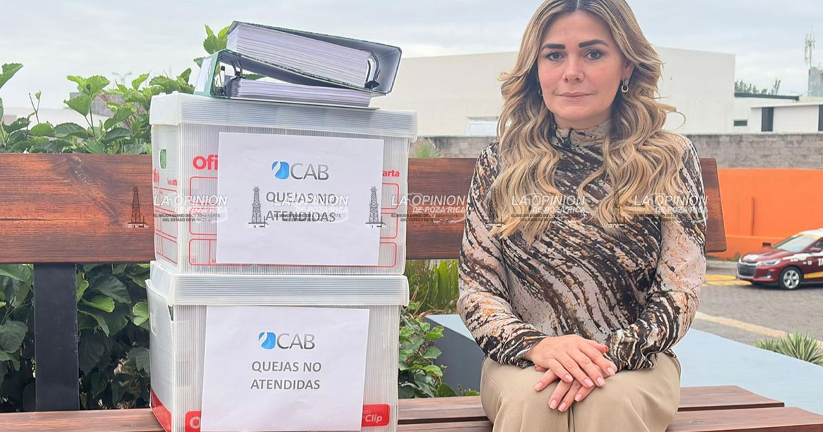 Maryjose Gamboa no solapa a CAB, le lleva 3 mil quejas ciudadanas Maryjose Gamboa no solapa a CAB, le lleva 3 mil quejas ciudadanas