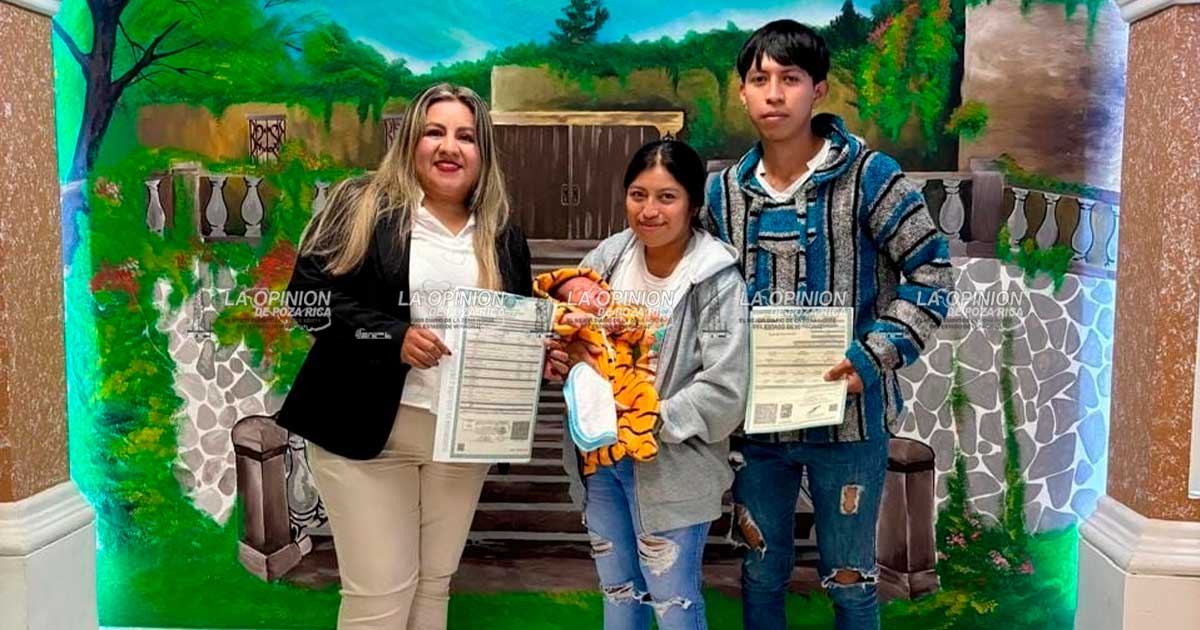 Registran al primer niño en el recién iniciado 2026 Registran al primer niño en el recién iniciado 2026