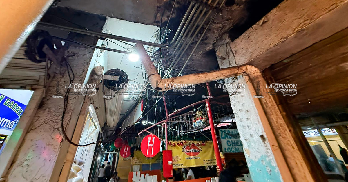 Mercado Poza Rica: en ruinas y abandono Mercado Poza Rica: en ruinas y abandono