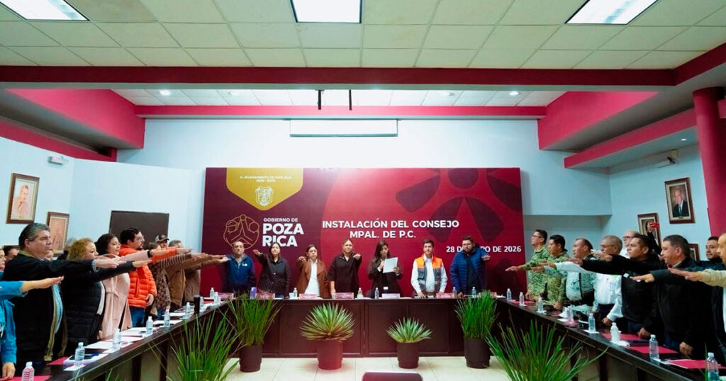 Instalan el Consejo Municipal de Protección Civil en Poza Rica Instalan el Consejo Municipal de Protección Civil en Poza Rica