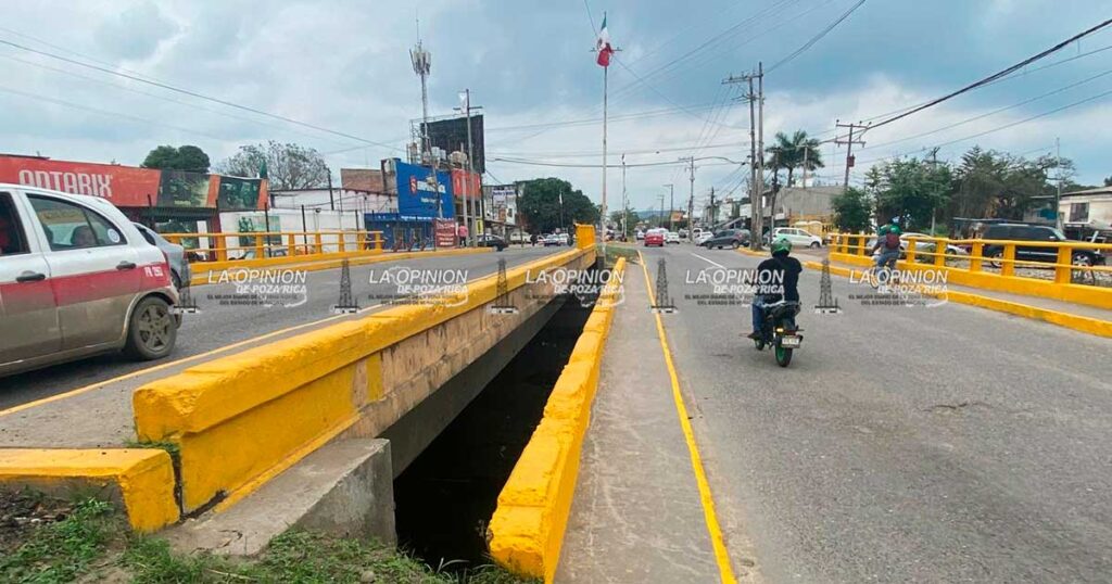 En octubre, la fuerza de la corriente lo arrancó; ahora es un riesgo