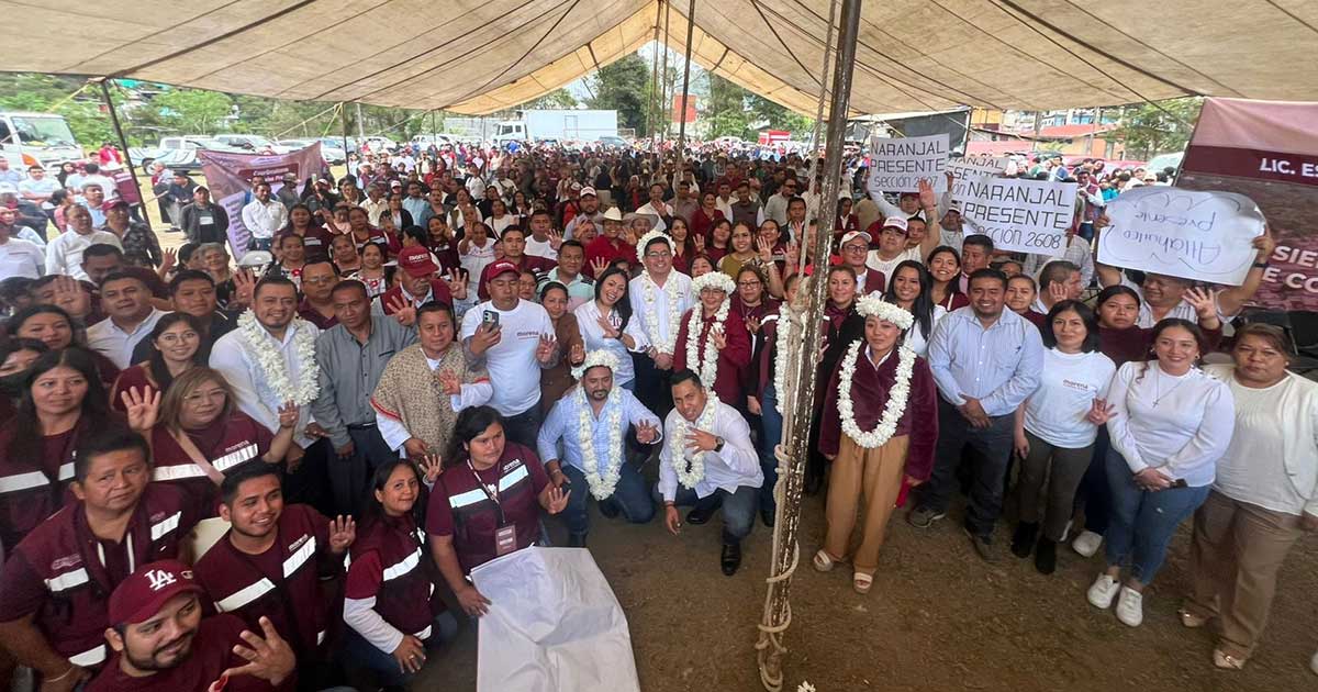 Consolida Morena Veracruz presencia en zona centro y Altas Montañas Consolida Morena Veracruz presencia en zona centro y Altas Montañas