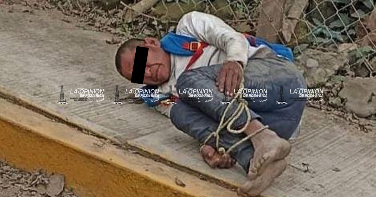 Vecinos capturan a presunto ladrón Vecinos capturan a presunto ladrón