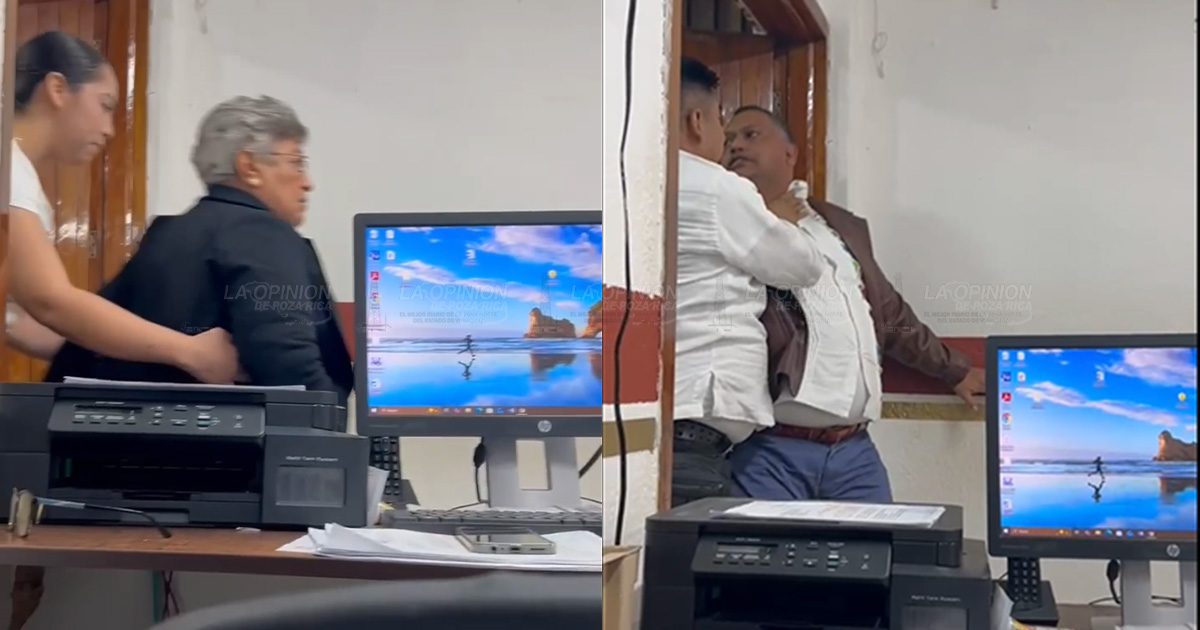 Pleito en Lerdo de Tejada: síndico amenaza a la alcaldesa Pleito en Lerdo de Tejada: síndico amenaza a la alcaldesa