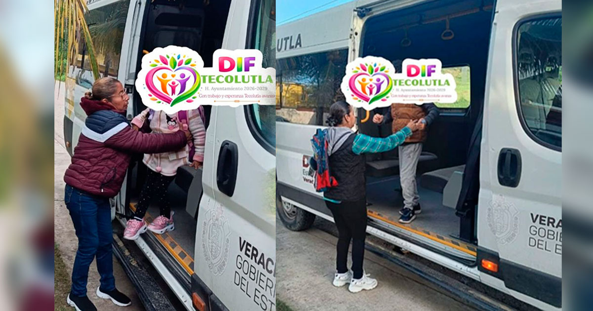 DIF garantiza el traslado escolar DIF garantiza el traslado escolar