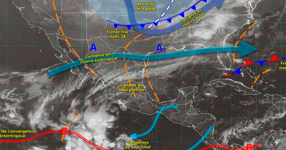 Veracruz bajo alerta por frente frío Veracruz bajo alerta por frente frío
