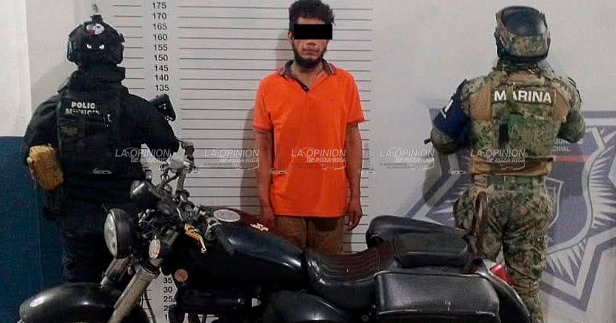 DETIENEN A ROBAMOTOS DETIENEN A ROBAMOTOS