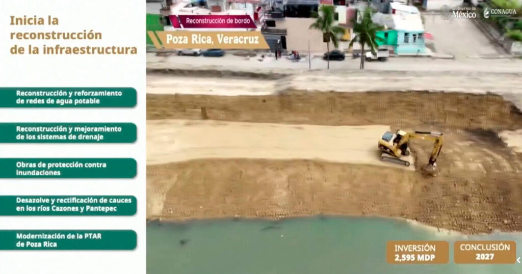 2 mil 595 MDP serán destinados a la reconstrucción de la zona norte 2 mil 595 MDP serán destinados a la reconstrucción de la zona norte