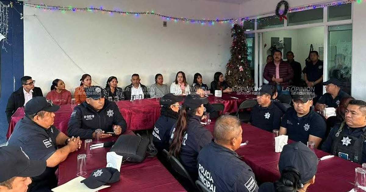 Reconoce Pepe Arenas labor de Policía Municipal Reconoce Pepe Arenas labor de Policía Municipal