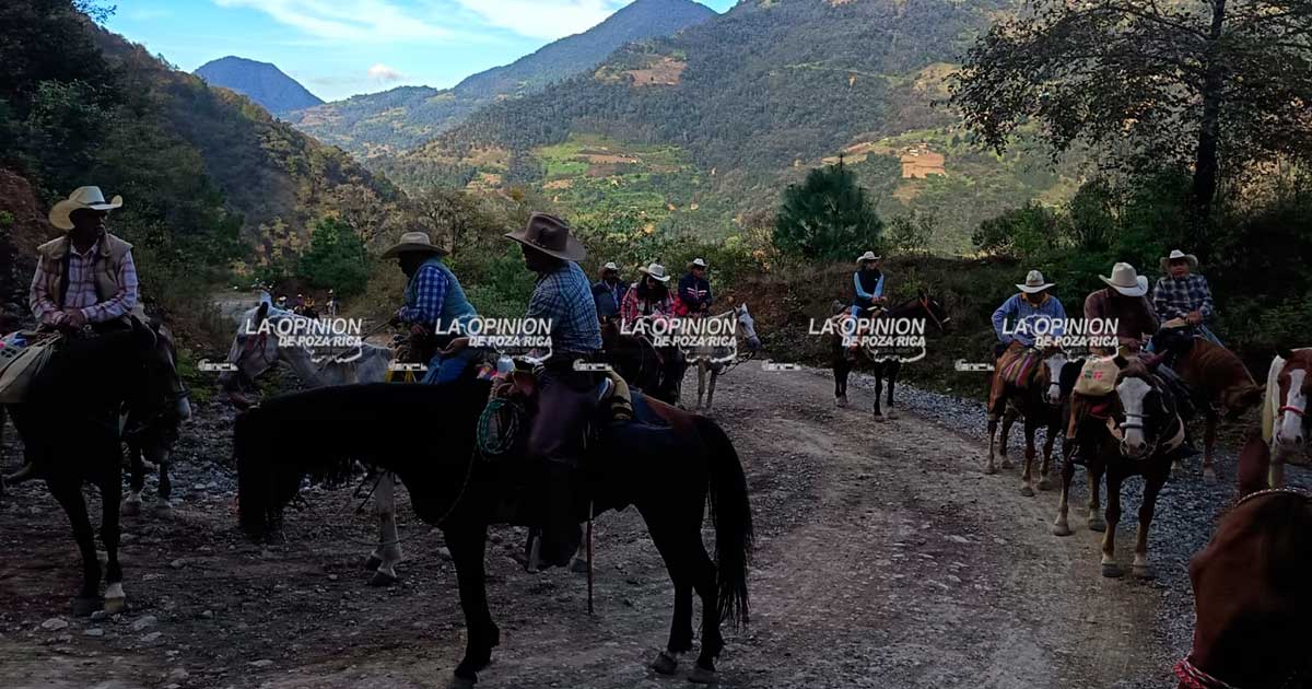 Tradición y fe a caballo; cabalgata avanza rumbo a la Basílica Tradición y fe a caballo; cabalgata avanza rumbo a la Basílica