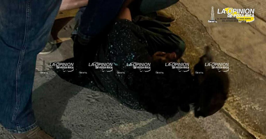 Vecinos detienen a presunto ladrón de Potrero del Llano