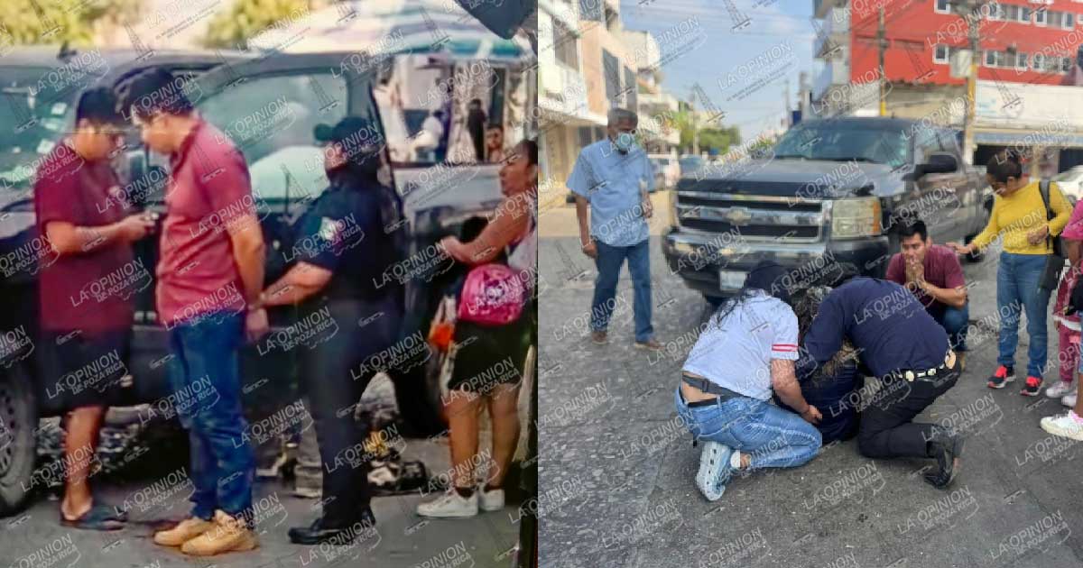 Lesionada tras ser atropellada Lesionada tras ser atropellada