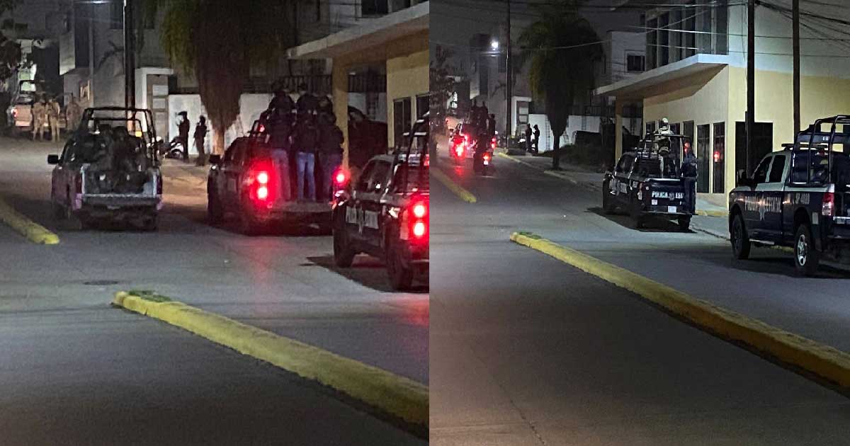 PÁNICO POR OPERATIVO POLICIACO PÁNICO POR OPERATIVO POLICIACO