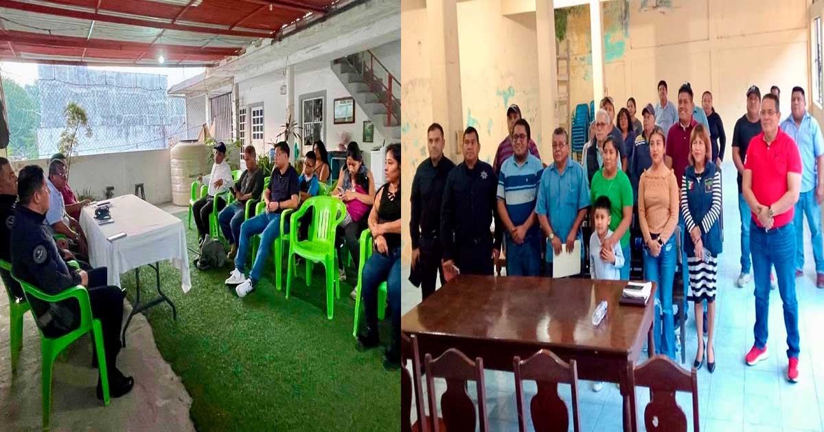 Fortalecen coordinación en las colonias Fortalecen coordinación en las colonias