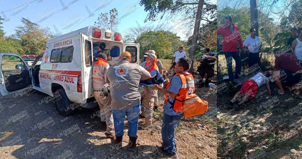 Autobús sin frenos causa Pánico en Cerro Azul Autobús sin frenos causa Pánico en Cerro Azul