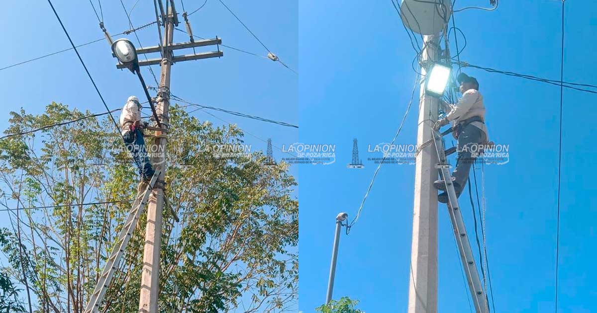 Mejor alumbrado en todo Cazones Mejor alumbrado en todo Cazones