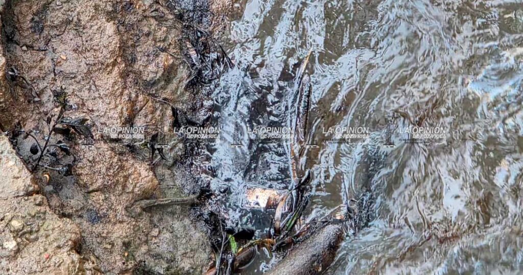 Hidrocarburo infesta la ciudad, en arroyos y calles de Poza Rica Hidrocarburo infesta la ciudad, en arroyos y calles de Poza Rica