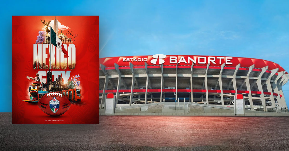 La NFL volverá a México en 2026 con partidos de temporada regular La NFL volverá a México en 2026 con partidos de temporada regular