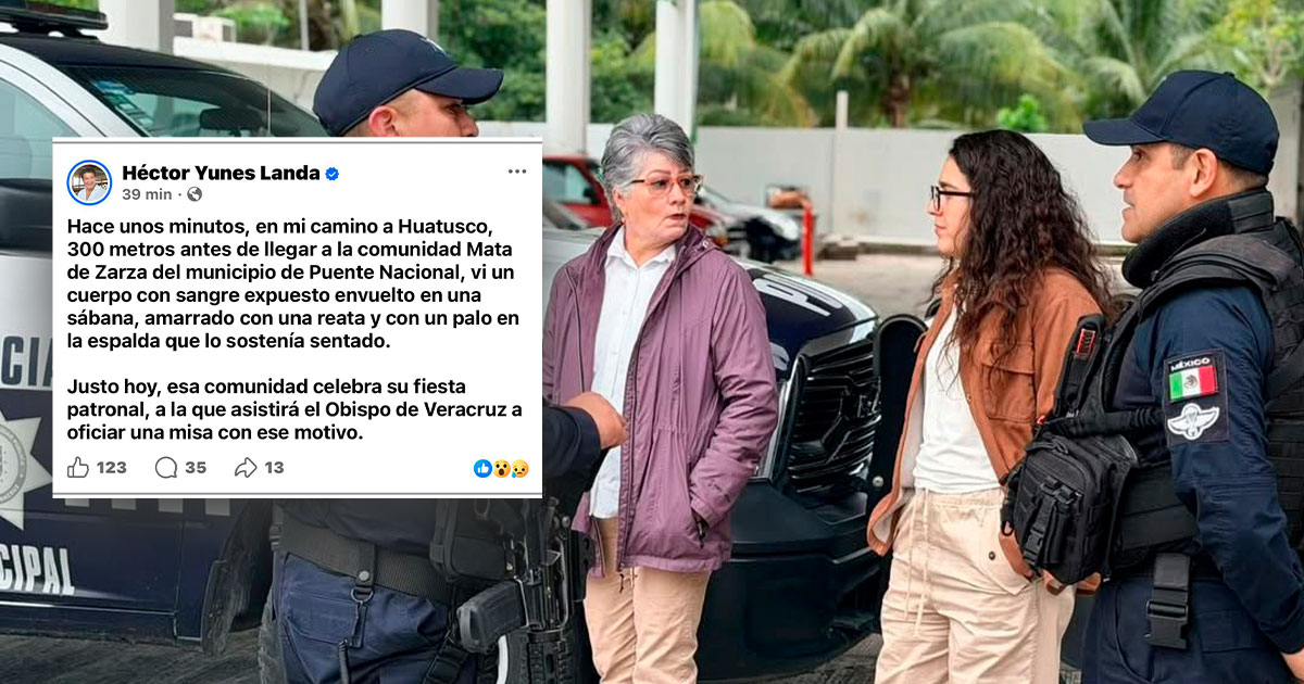 Reclaman a Yunes generar miedo en inseguridad Reclaman a Yunes generar miedo en inseguridad