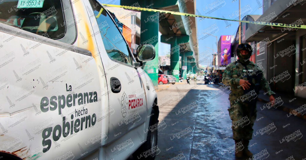 Acribillan a servidor público municipal