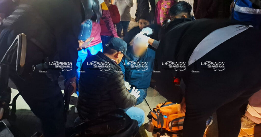 Motociclista lesionado; se le atravesó un Tsuru Motociclista lesionado; se le atravesó un Tsuru