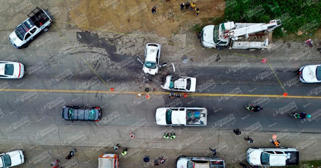 Murió prensado en la Poza Rica-Tihuatlán Murió prensado en la Poza Rica-Tihuatlán