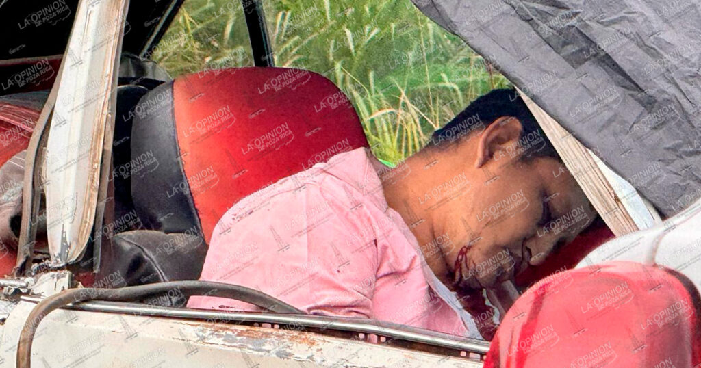 Murió prensado en la Poza Rica-Tihuatlán Murió prensado en la Poza Rica-Tihuatlán