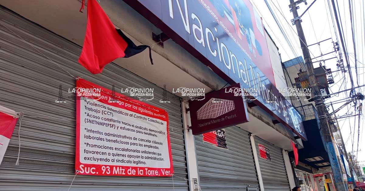 Huelga en Nacional Monte de Piedad cumplirá 6 meses el 1 de marzo Huelga en Nacional Monte de Piedad cumplirá 6 meses el 1 de marzo