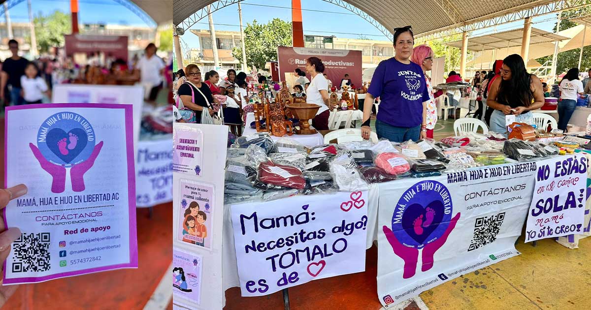 Colectivo Mamá, Hija e Hijo en Libertad A.C. participa en Expo Raíces Productivas Colectivo Mamá, Hija e Hijo en Libertad A.C. participa en Expo Raíces Productivas