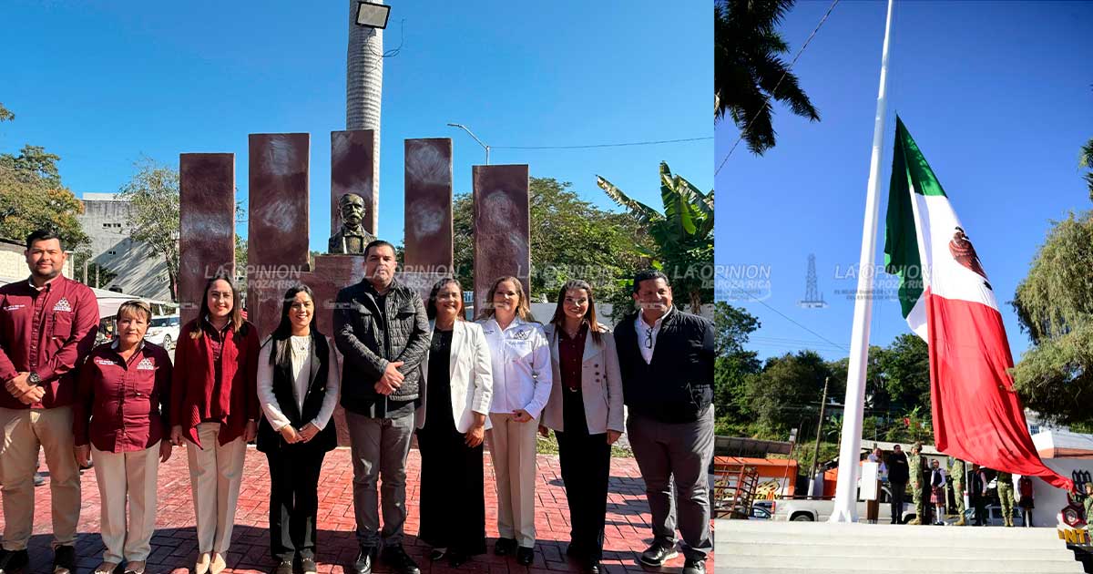 Encabeza alcalde acto cívico por el Día de la Bandera Encabeza alcalde acto cívico por el Día de la Bandera