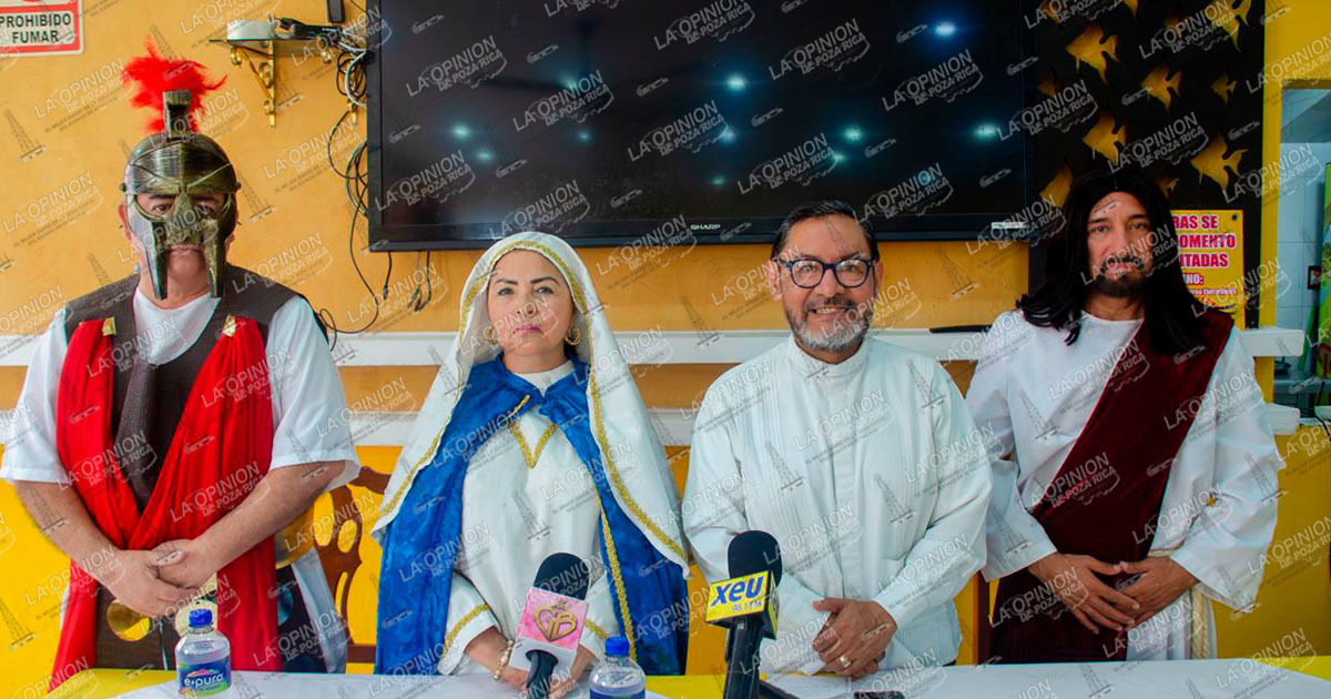 Con Viacrucis Viviente celebrarán 250 años de iglesia Santa Ana de Boca del Río