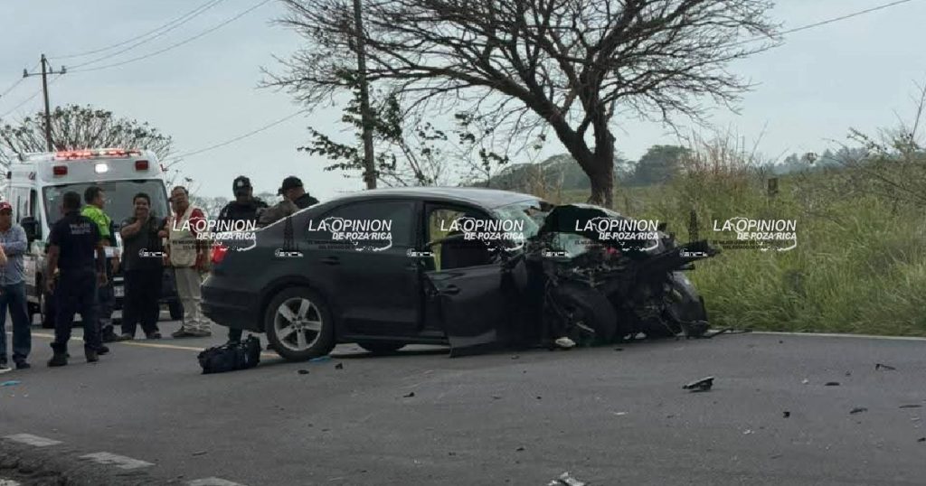 Trágico accidente en carretera Nautla deja tres personas sin vida