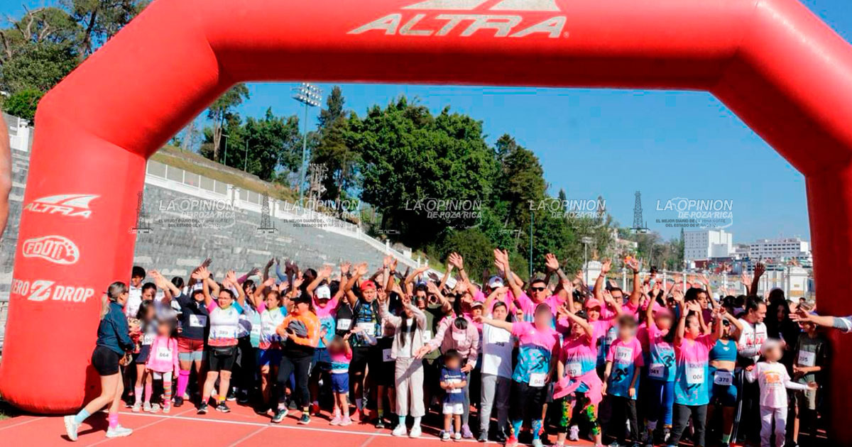 Realizan con éxito la 3ª Carrera Down en beneficio del CAM 68 en Xalapa