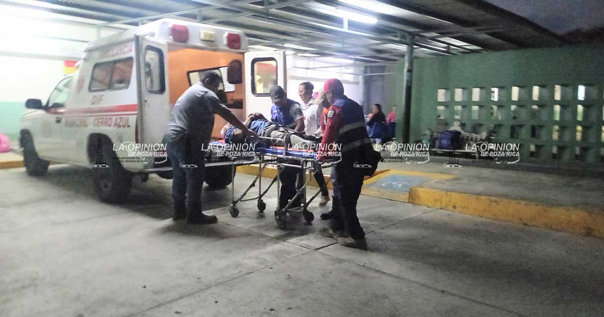 Adulto mayor cayó desde un segundo piso