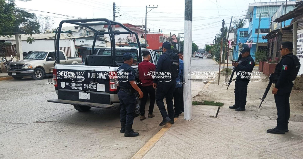 Sorprendidos intentando ingresar al antro Bocana Sorprendidos intentando ingresar al antro Bocana