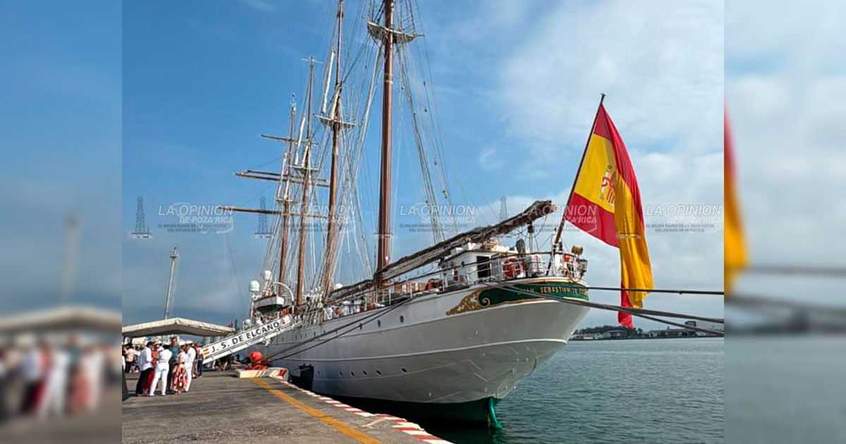 Atraca buque escuela español en el puerto; estará abierto la ciudadanía Atraca buque escuela español en el puerto; estará abierto la ciudadanía