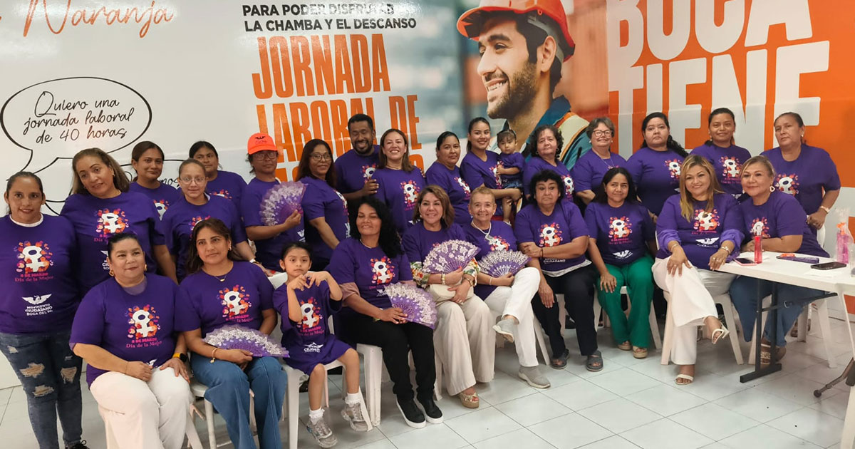Las mujeres de Boca del Río son el motor de Movimiento Ciudadano Las mujeres de Boca del Río son el motor de Movimiento Ciudadano