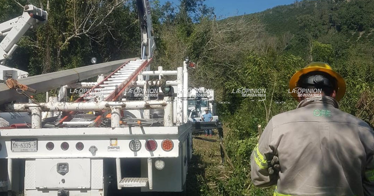 Anuncian corte de luz por trabajos de mantenimiento Anuncian corte de luz por trabajos de mantenimiento